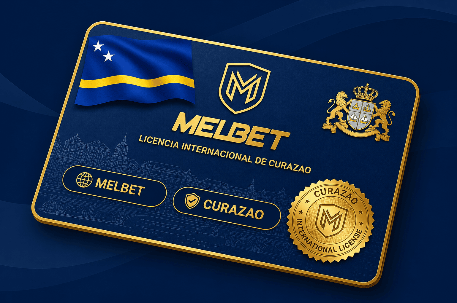Licencia internacional de Curazao de la empresa MelBet