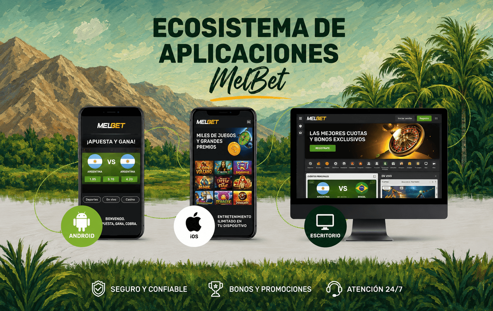Ecosistema de aplicaciones MelBet